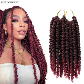 Curly  Crochet Braid 2X SPRING-Only Self Pickup (Option: T530)