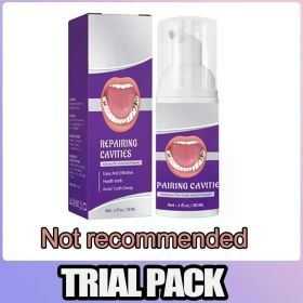Effective Teeth Whitening Tooth decay repair Calculus Plaque Periodontitis Remove Cavities (Color: Trial pack)