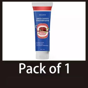 Toothpaste of Teeth Whitening Repair of Cavities Caries Removal of Plaque Stains Decay Repair Teeth Treating Dental Calculus (Color: Pack of 1Pcs)